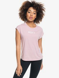 0 Training - Funktions-T-Shirt für Frauen Rosa ERJKT03811 Roxy