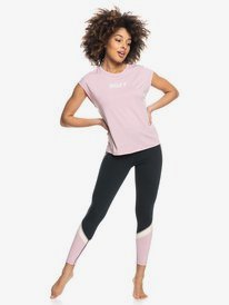 2 Training - Funktions-T-Shirt für Frauen Rosa ERJKT03811 Roxy