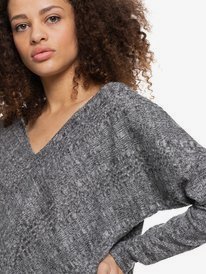 6 High Tide - Sweat pour Femme Noir ERJKT03817 Roxy