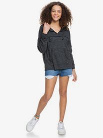 3 Surfer Paradise - Felpa con cappuccio da Donna  ERJKT03822 Roxy