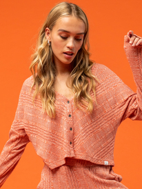 0 Lazy Day  - C&aacute;rdigan para Mujer Naranja ERJKT03827 Roxy