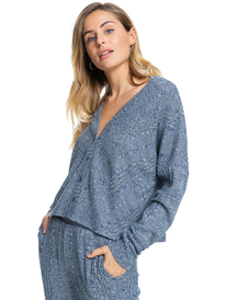 1 Lazy Day  - Cardigan für Frauen Blau ERJKT03827 Roxy