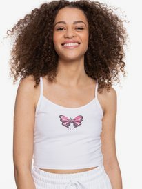 0 Kelia Fly Girl - Top accorciato da Donna  ERJKT03835 Roxy