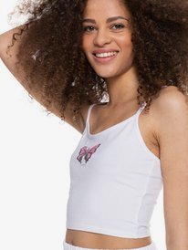 1 Kelia Fly Girl - Top accorciato da Donna  ERJKT03835 Roxy