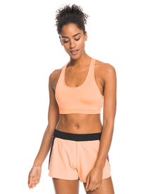 0 Back To You - Sport-BH mit mittlerer Unterstützung für Frauen Rosa ERJKT03859 Roxy