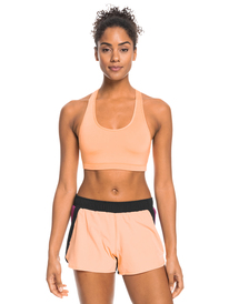 1 Back To You - Sport-BH mit mittlerer Unterstützung für Frauen Rosa ERJKT03859 Roxy