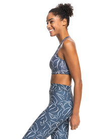 4 Back To You - Brassière maintien classique pour Femme Bleu ERJKT03860 Roxy