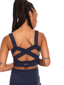 4 Dance Away - Sujetador deportivo de mediana sujeción para Mujer  ERJKT03862 Roxy