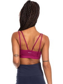 7 Feel Like Me - Low Support Sports Bra for Women Pink ERJKT03863 Roxy