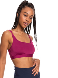 3 Feel Like Me - Low Support Sports Bra for Women Pink ERJKT03863 Roxy