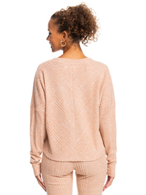 4 Lazy Day - Cardigan for Women Brown ERJKT03907 Roxy