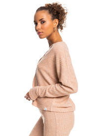 1 Lazy Day - Cardigan for Women Brown ERJKT03907 Roxy
