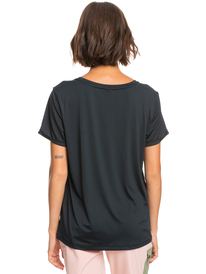 4 Sunday With A View - T-shirt de sport pour Femme Noir ERJKT03922 Roxy