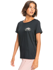 1 Sunday With A View - T-shirt de sport pour Femme Noir ERJKT03922 Roxy