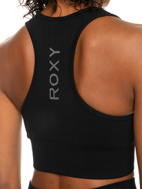 5 Leave A Little Love - Soutien de desporto para Mulher Preto ERJKT03935 Roxy