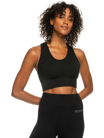0 Leave A Little Love - Soutien de desporto para Mulher Preto ERJKT03935 Roxy