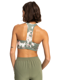 5 Back To You - Sports Bra for Women Beige ERJKT03938 Roxy