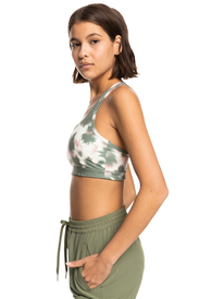 3 Back To You - Sports Bra for Women Beige ERJKT03938 Roxy