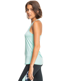 1 Rock Non Stop - Top de desporto para Mulher Azul ERJKT03941 Roxy
