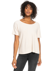5 Go Your Way Top - Top côtelé oversize pour Femme  ERJKT03945 Roxy