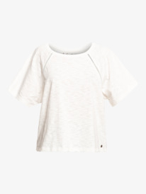 5 Time On My Side - Short Sleeve Top for Women White ERJKT03974 Roxy