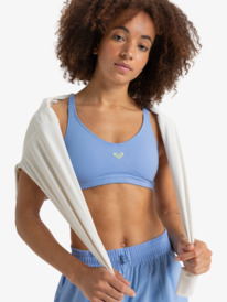 2 Heart Into It - Sports Bra for Women Purple ERJKT03982 Roxy