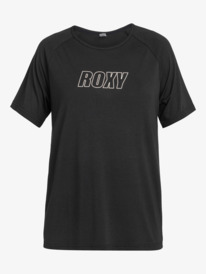 5 Everyday Flow  - Camiseta técnica para Mujer Negro ERJKT04168 Roxy