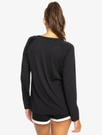 4 Everyday Flow   - T-shirt técnica para Mulher Preto ERJKT04169 Roxy