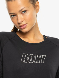 2 Everyday Flow   - Maglietta tecnica da Donna Black ERJKT04169 Roxy