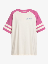 5 Essential Energy - T-shirt de desporto de mangas curtas para Mulher Pink ERJKT04177 Roxy