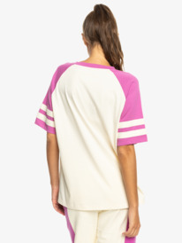 4 Essential Energy - Short Sleeves Sport T-shirt for Women Pink ERJKT04177 Roxy