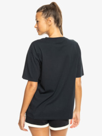 4 Essential Energy - T-shirt de desporto de mangas curtas para Mulher Preto ERJKT04179 Roxy