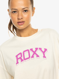 2 Essential Energy   - Long Sleeves T-shirt for Women Beige ERJKT04180 Roxy