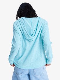 5 Destination Surf - Sweatshirt com capuz para mulher Azul ERJKT04187 Roxy