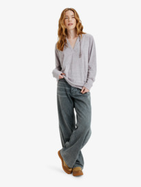 2 Destination Surf - Hoodie for Women Purple ERJKT04187 Roxy