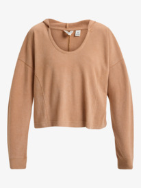 4 Notice Me - Top met capuchon voor Dames Brown ERJKT04201 Roxy