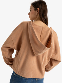 3 Notice Me - Top met capuchon voor Dames Brown ERJKT04201 Roxy