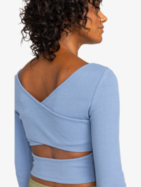 2 Good Keepsake - Crop top à manches longues pour Femme Bleu ERJKT04213 Roxy