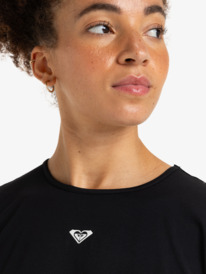 2 Bold Moves 2.0 - Short Sleeves Technical T-shirt for Women Black ERJKT04247 Roxy