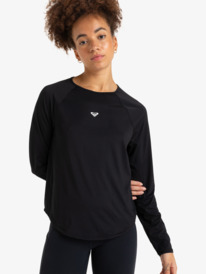 0 Bold Moves 2.0 - Long Sleeves Technical T-shirt for Women Black ERJKT04249 Roxy