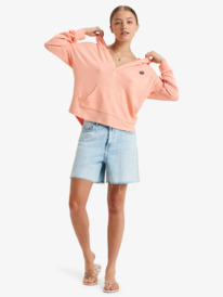 3 Sunday Cozy - Hoody voor Dames Pink ERJKT04258 Roxy