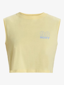 5 Essential Energy - Crop Top for Women Yellow ERJKT04274 Roxy