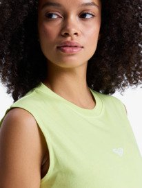 2 Essential Energy - Crop Top voor Dames Green ERJKT04274 Roxy