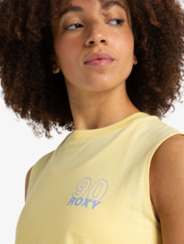 2 Essential Energy - Crop Top for Women Yellow ERJKT04274 Roxy