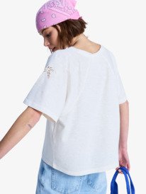 3 Time For Palm Tree - T-Shirt für Frauen Weiss ERJKT04275 Roxy