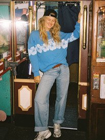 1 Eastside Midweight Blue ERJKT04276 Roxy