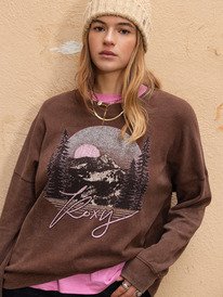 0 Eastside Midweight Marron ERJKT04276 Roxy