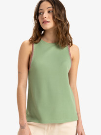 0 Better Days - Camiseta sin Mangas para Mujer Verde ERJKT04277 Roxy