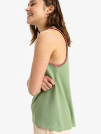 1 Better Days - Camiseta sin Mangas para Mujer Verde ERJKT04277 Roxy