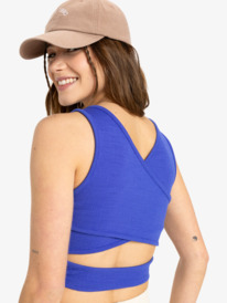 3 Good Keepsake - Crop Top voor Dames Purple ERJKT04279 Roxy